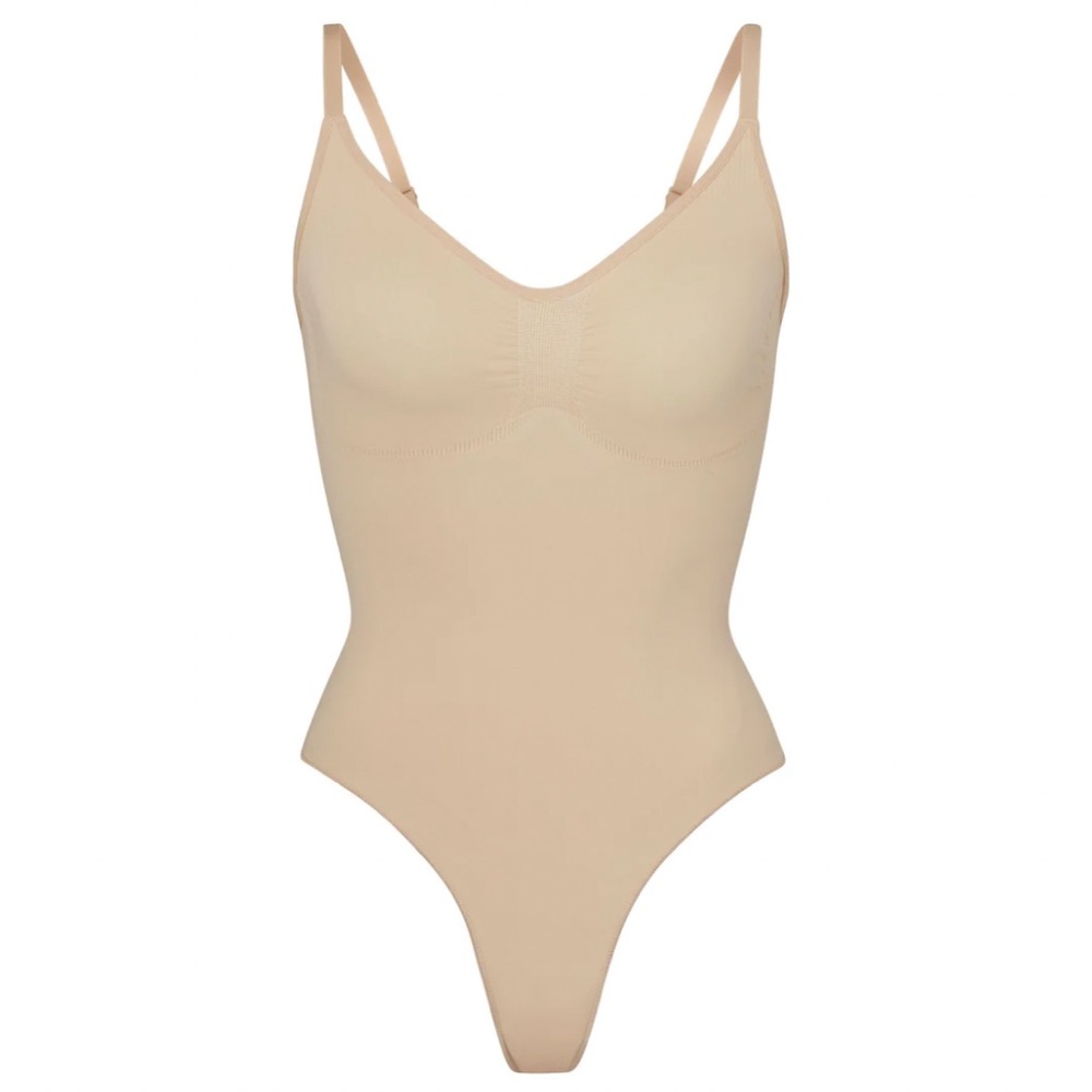 SKIMS seamless sculpt thong bodysuit